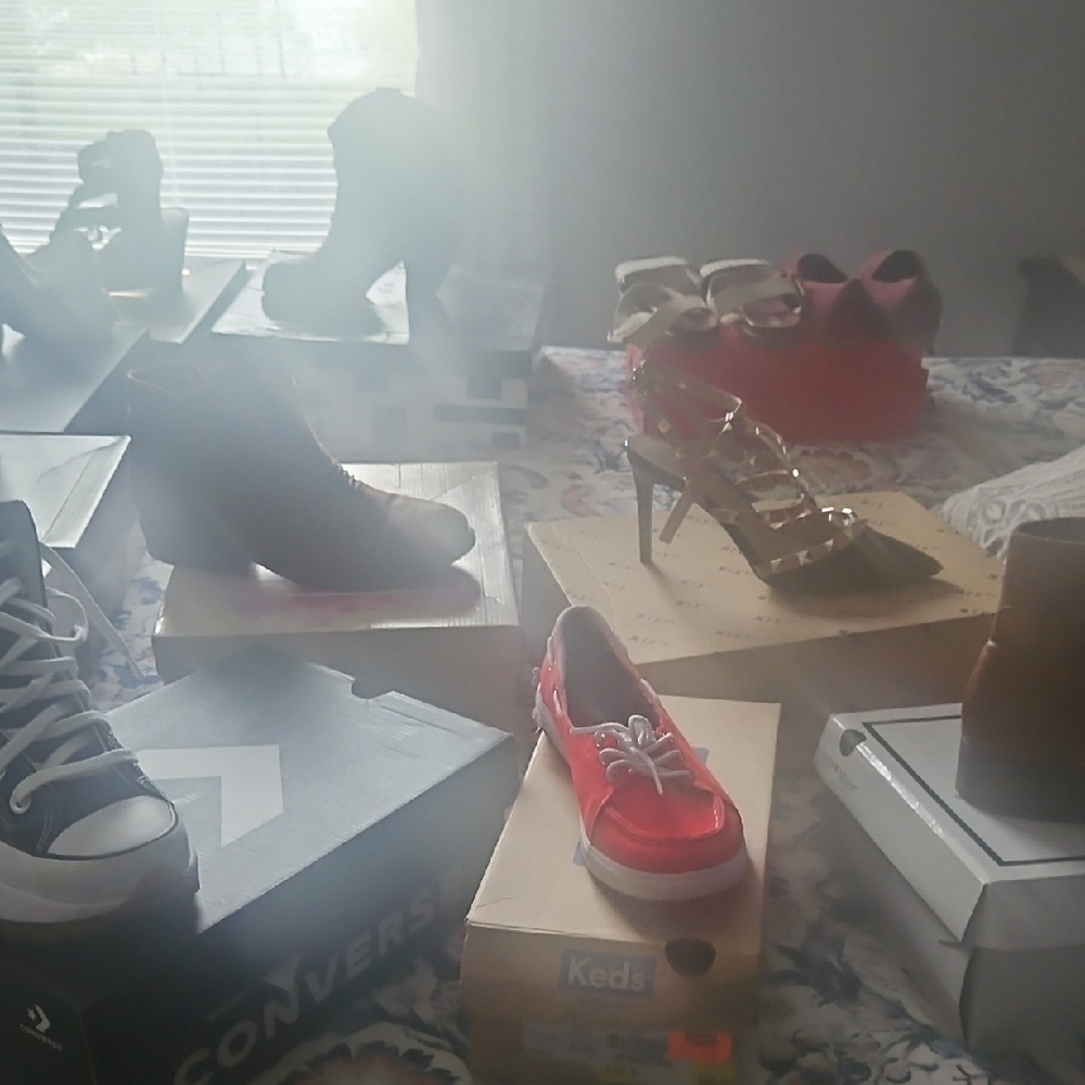 Keds Red Canvas Sneakers